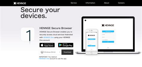 hennge secure download|HENNGE Secure Browser Installation (Windows).